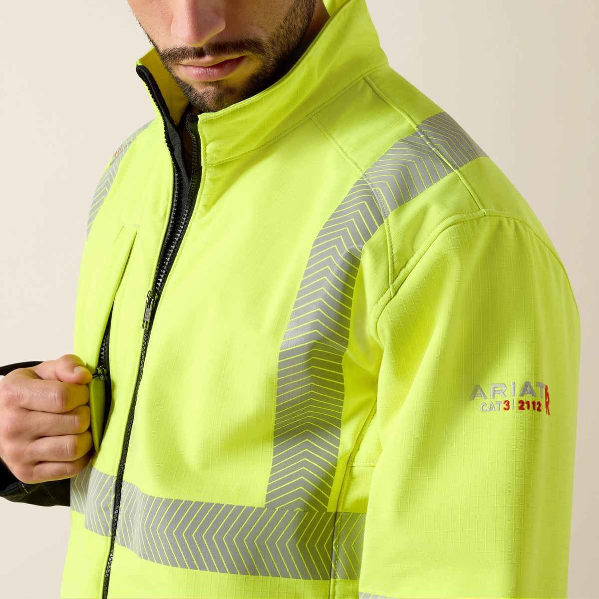 Ariat FR Vernon Hi-Vis Softshell Jacket