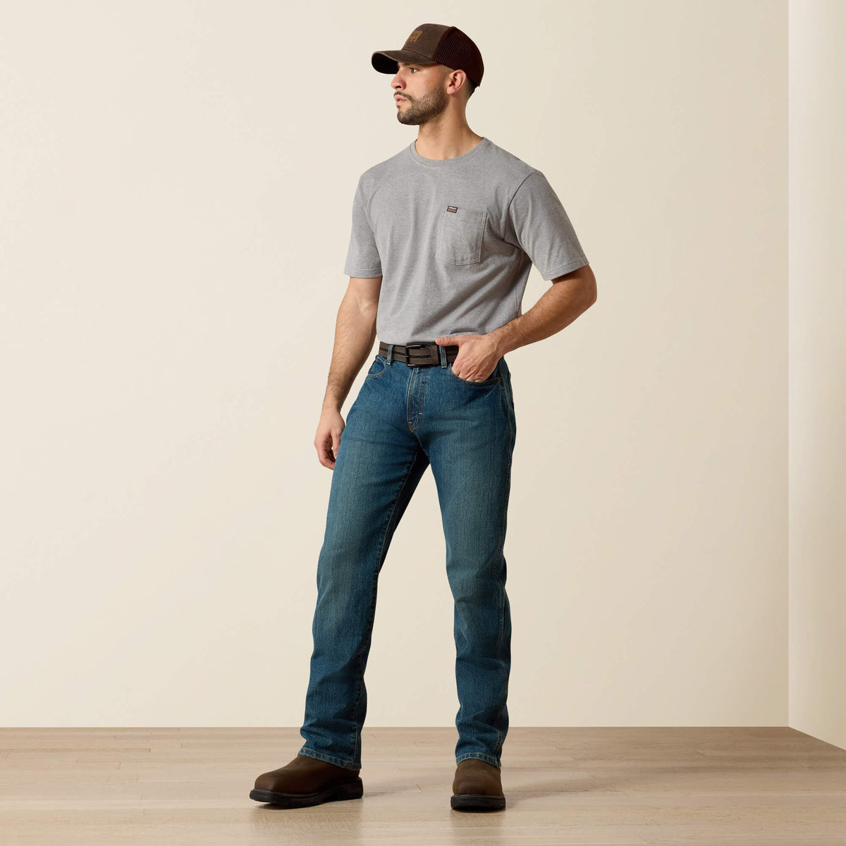 Ariat Rebar M4 Relaxed DuraStretch Basic Boot Cut Jean