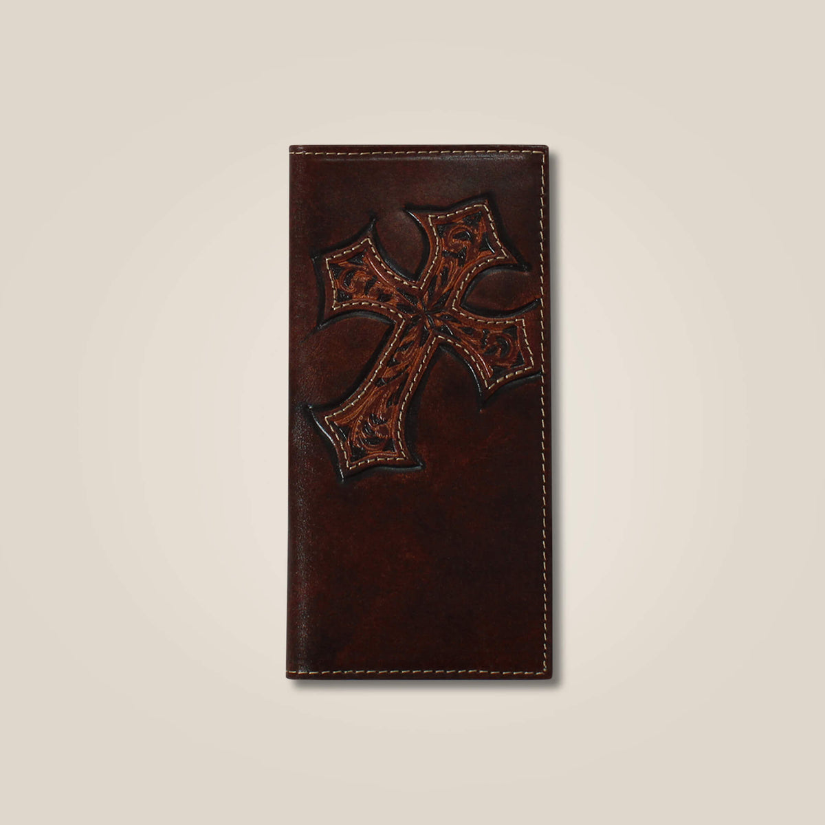 Ariat Cross embossed rodeo wallet