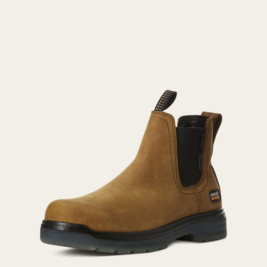 Ariat Turbo Chelsea Waterproof Carbon Toe Work Boot