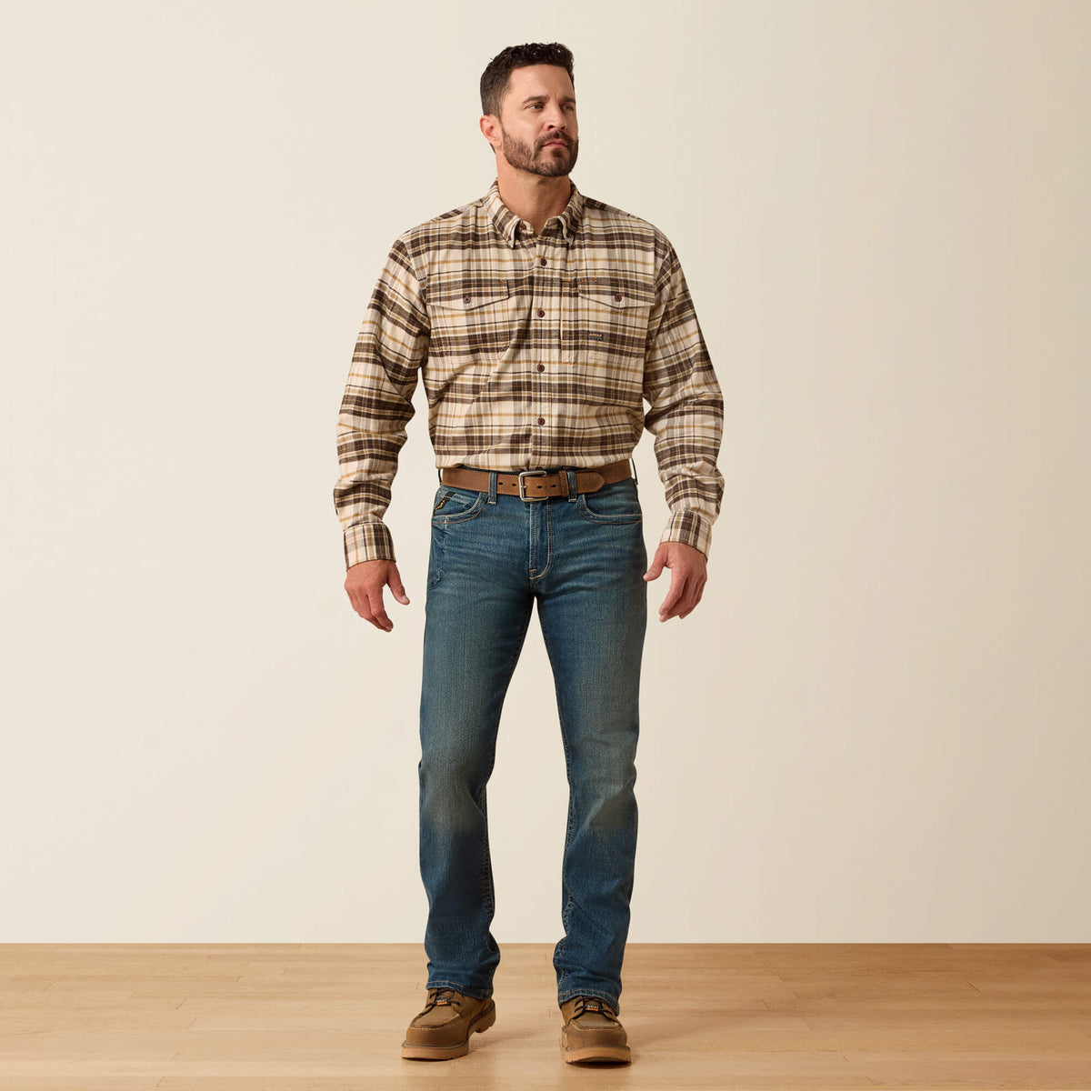 Ariat Men's Slim Fit Work Pants - Rebar Denim