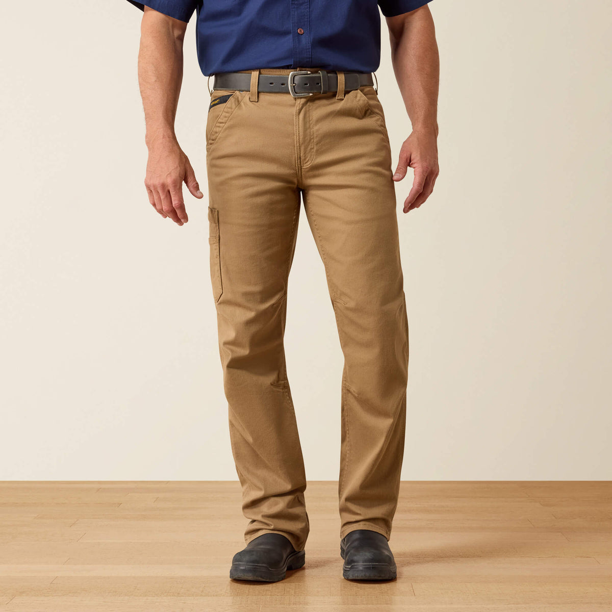 Ariat Rebar M4 Relaxed DuraStretch Washed Twill Dungaree Boot Cut Pant