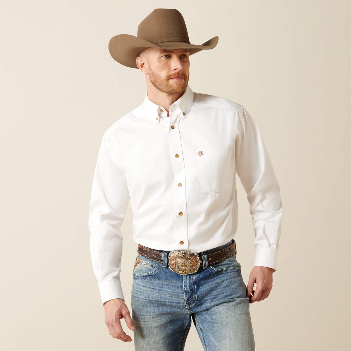 Ariat Solid Twill Classic Fit Shirt