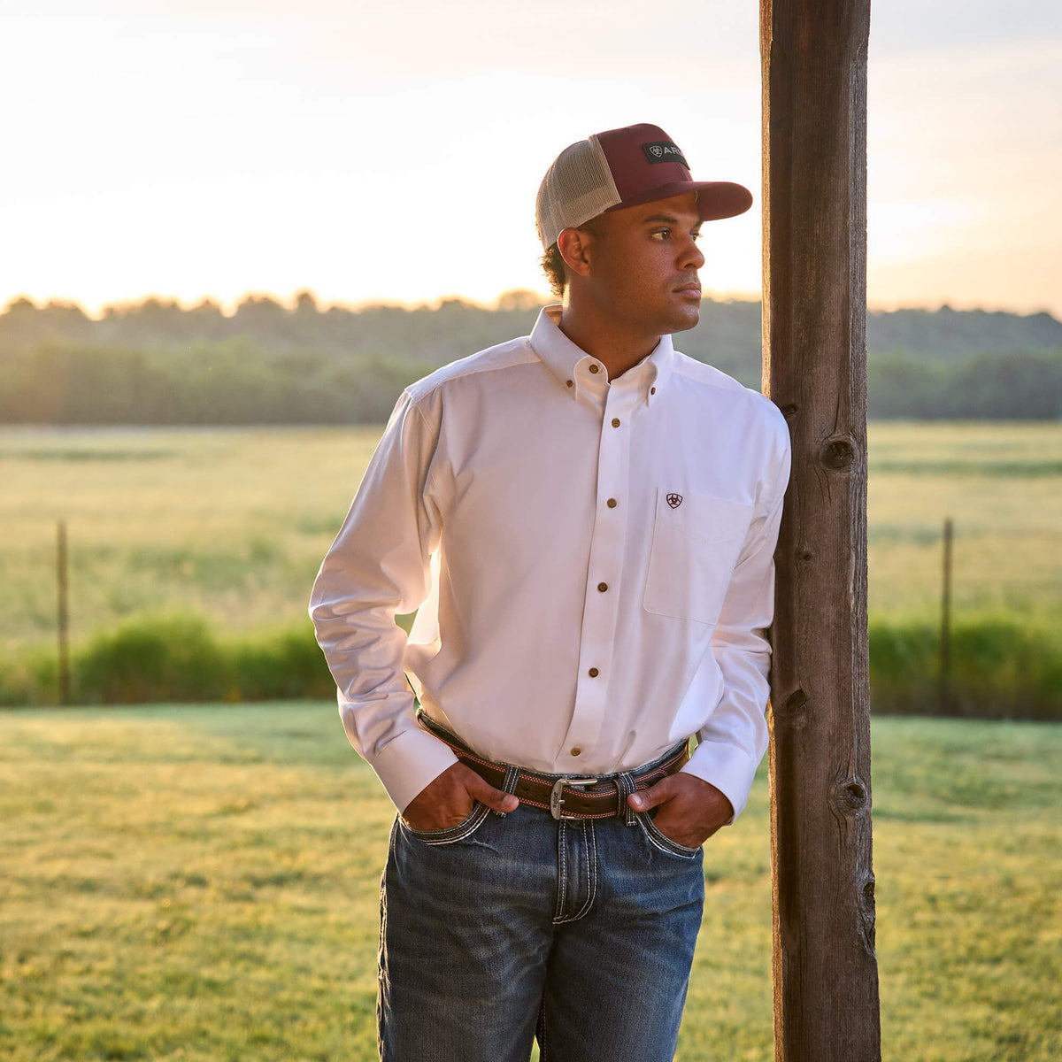 Ariat Solid Twill Classic Fit Shirt