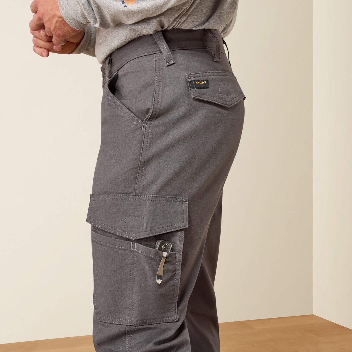 Ariat Rebar M4 Relaxed Made Tough Cargo Straight Pant