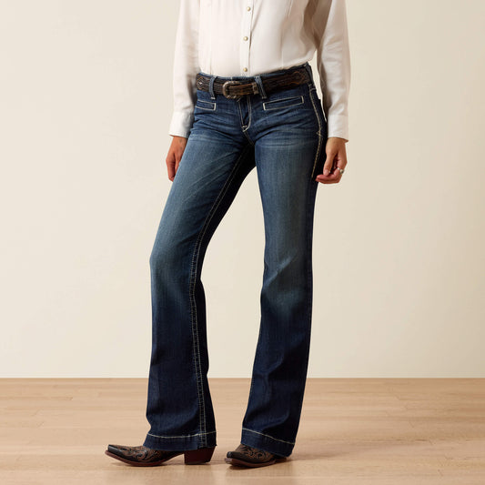 Ariat Mid Rise Entwined Trouser Jeans