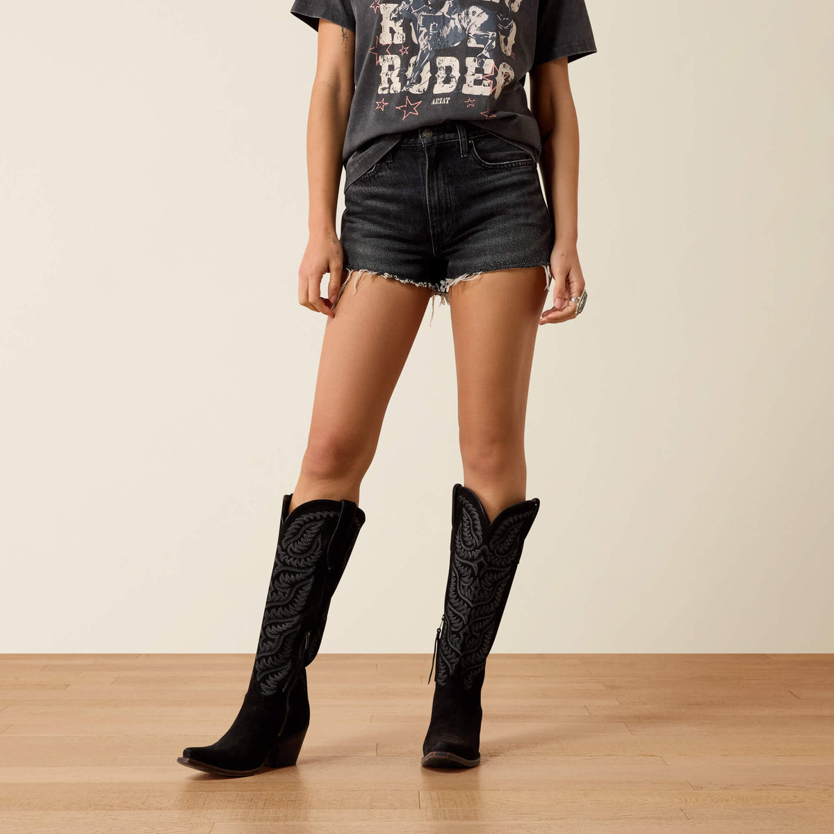 Ariat Ultra High Rise Calamity Tomboy 3" Shorts