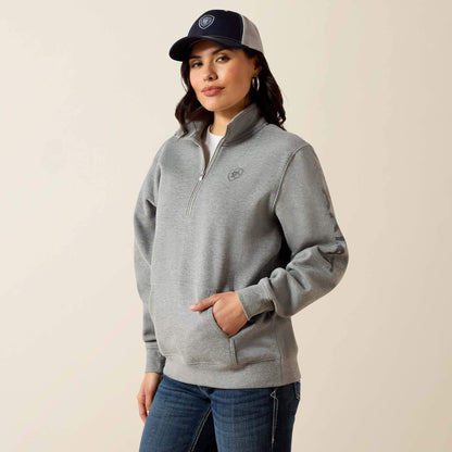 Ariat Foundation Logo 1/2 Zip Sweatshirt