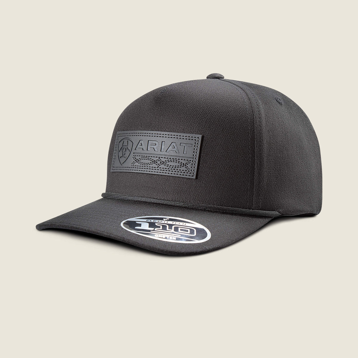 Ariat Boot Stitch Faux Leather Patch Cap
