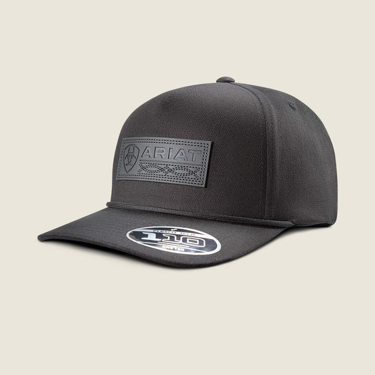 Ariat Boot Stitch Faux Leather Patch Cap
