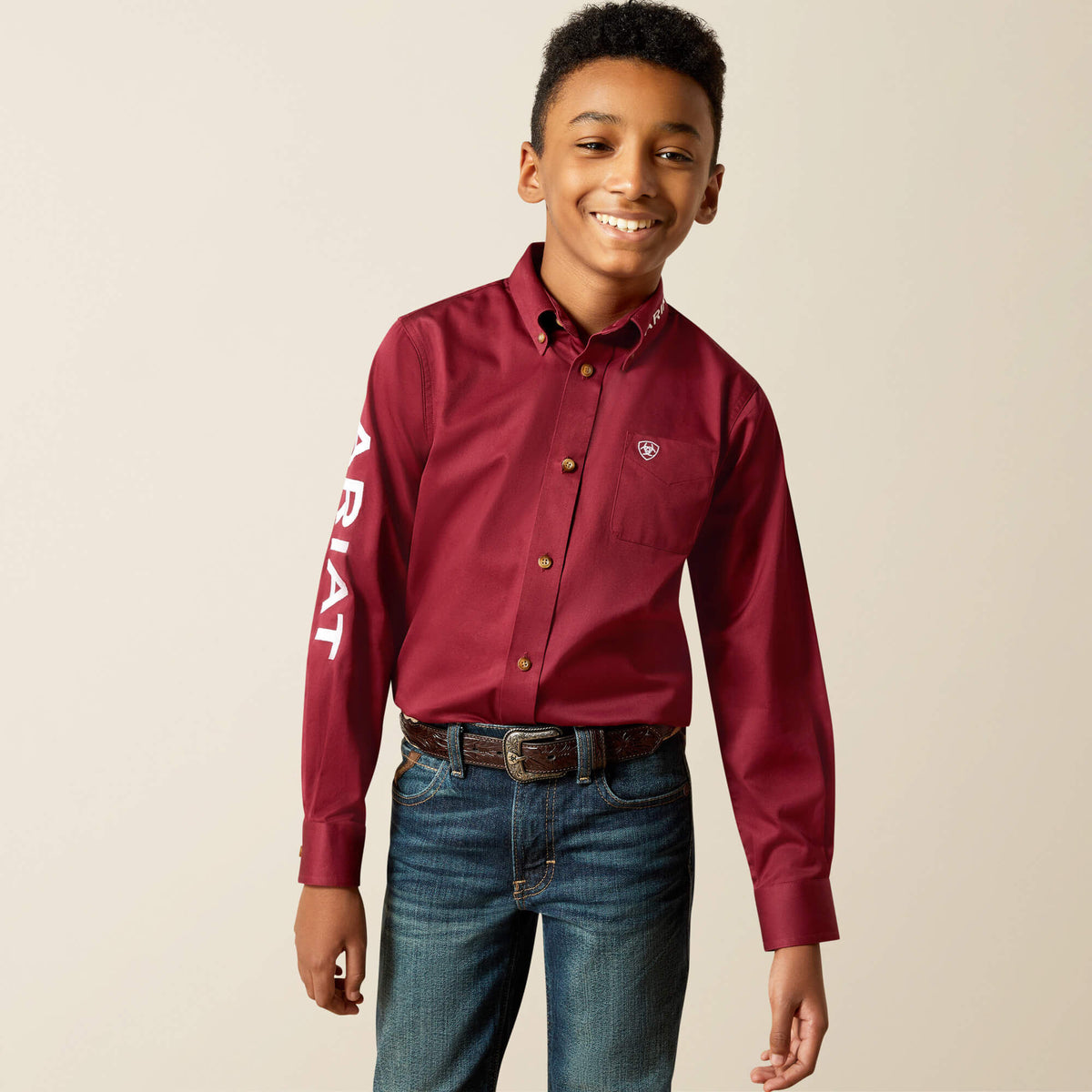 Ariat Team Logo Twill Classic Fit Shirt