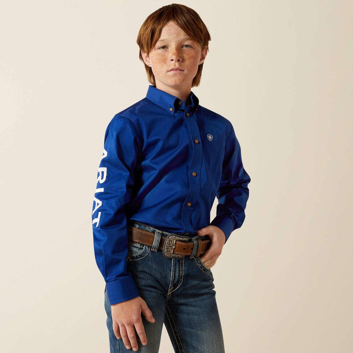Ariat Team Logo Twill Classic Fit Shirt