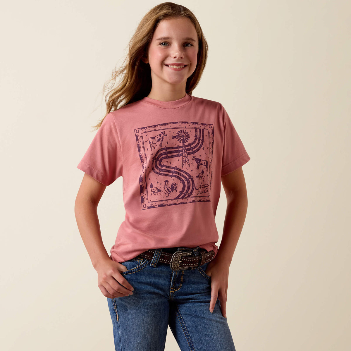 Ariat Ariat Farm Quilt T-Shirt
