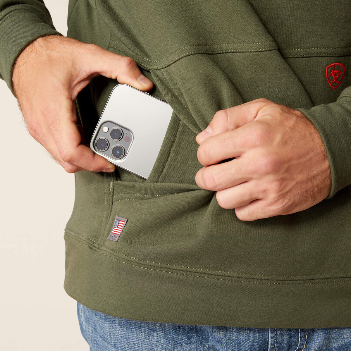 Ariat FR DuraStretch Pullover Hoodie