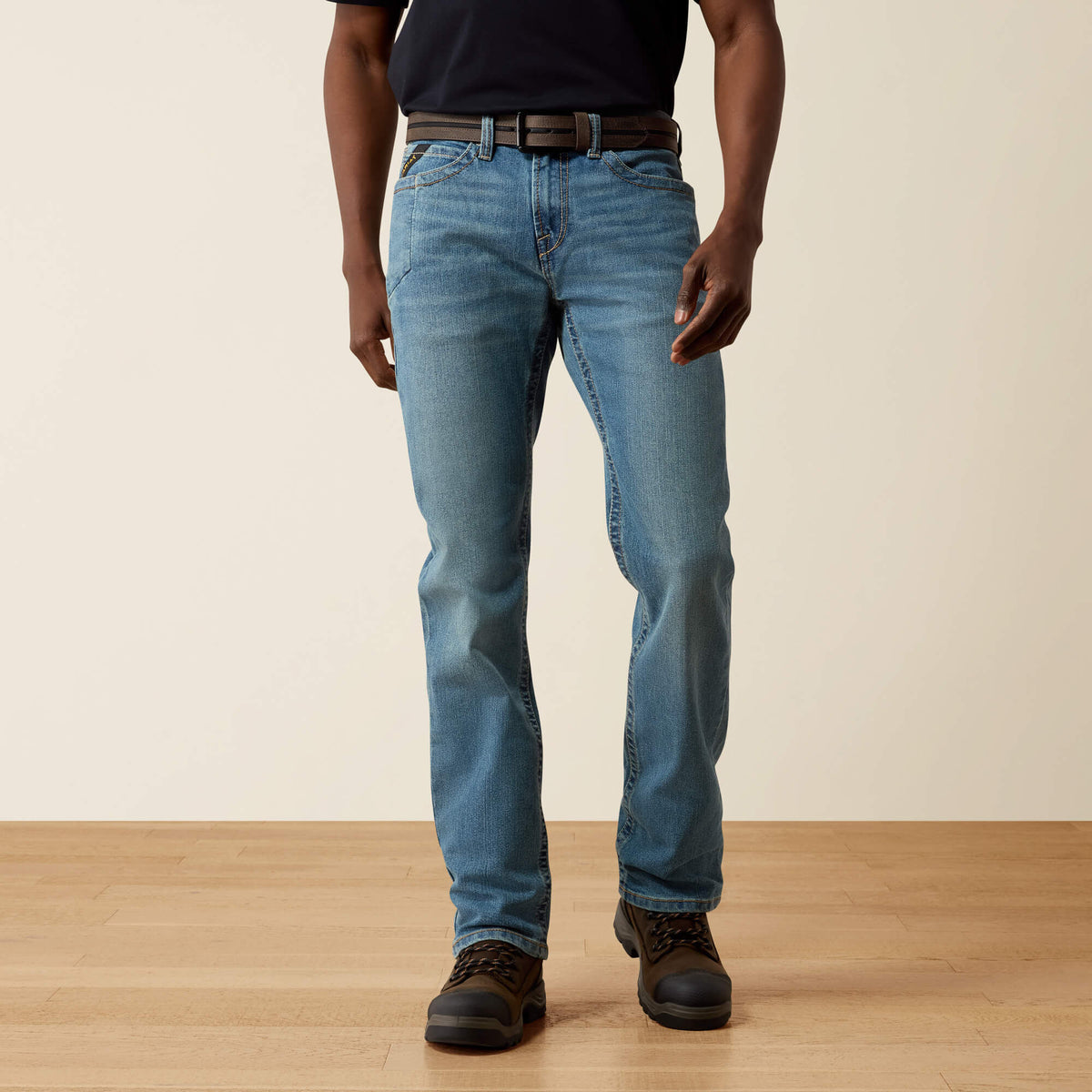 Ariat Rebar M7 Slim Rail DuraStretch Straight Leg Jeans