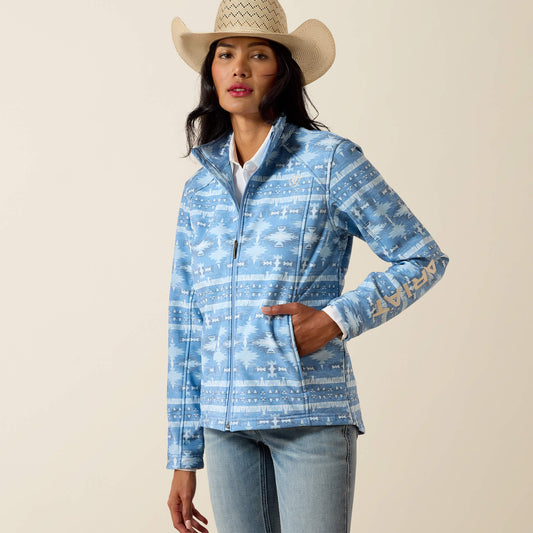 Ariat Ariat Logo Softshell Print Jacket