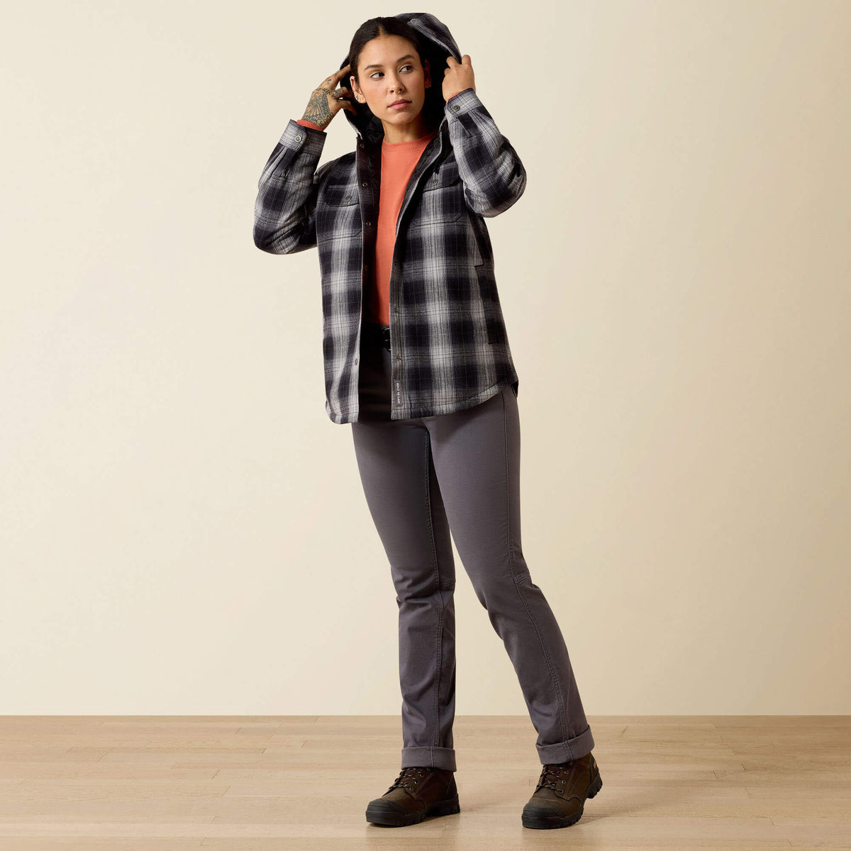 Ariat Rebar Flannel Insulated Shirt Jacket