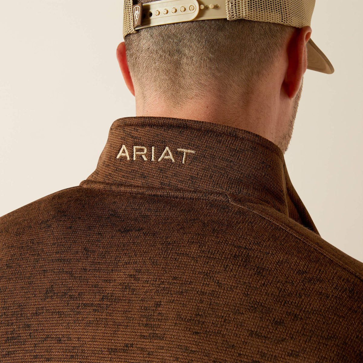 Ariat Caldwell Logo 1/4 Zip Sweater