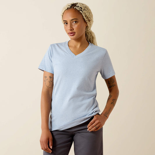 Ariat Rebar Cotton Strong Standard V-Neck T-Shirt
