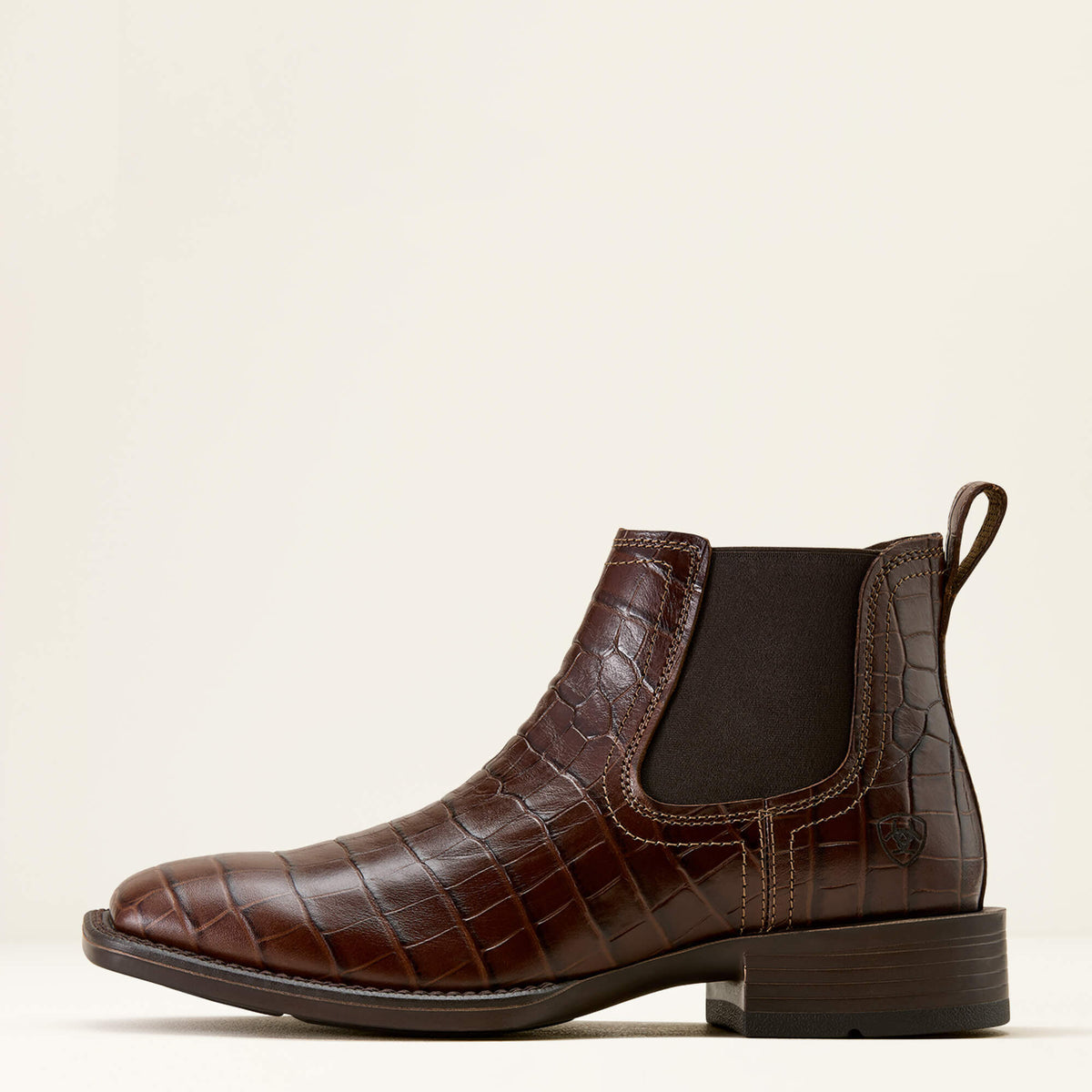 Ariat Booker Chelsea Wide Square Toe Western Boot