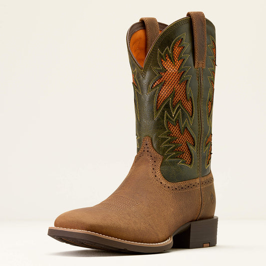 Ariat Sport Cool VentTEK Wide Square Toe Cowboy Boot