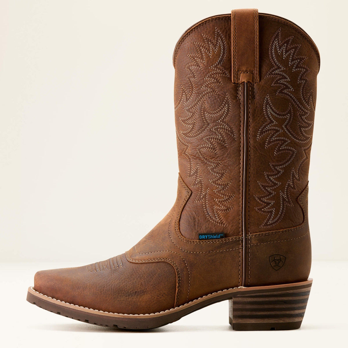 Ariat Hybrid Roughstock Square Toe Waterproof Cowboy Boot