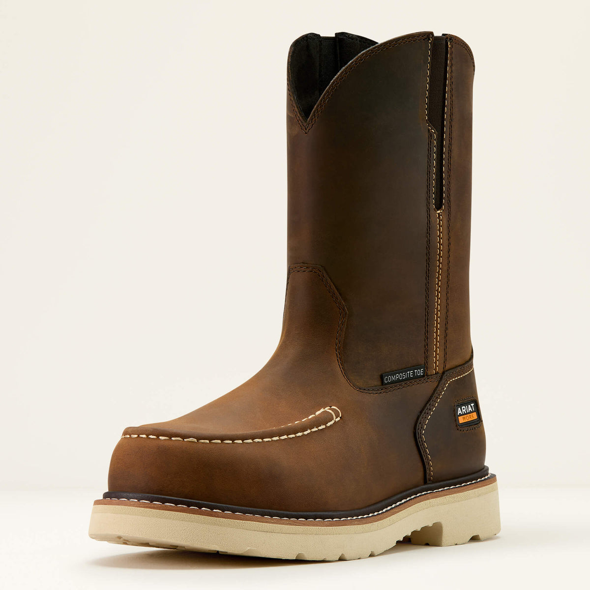 Ariat Rebar Lift Pull On Moc Toe Composite Toe Work Boot