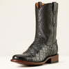 BLACK AMERICAN ALLIGATOR/MIDNIGHT BLACK