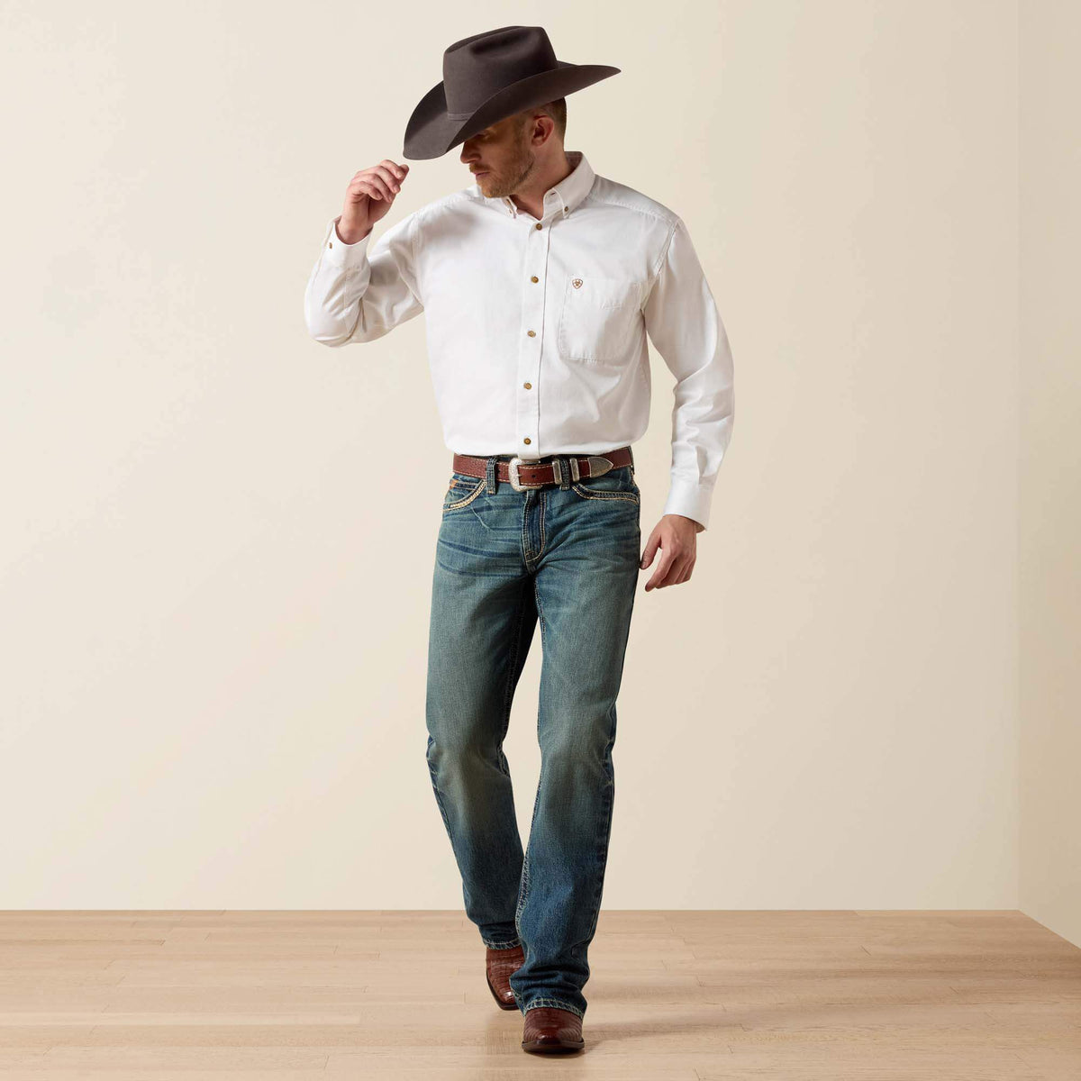 Ariat M5 Slim Ridgeline Stackable Straight Leg Jean