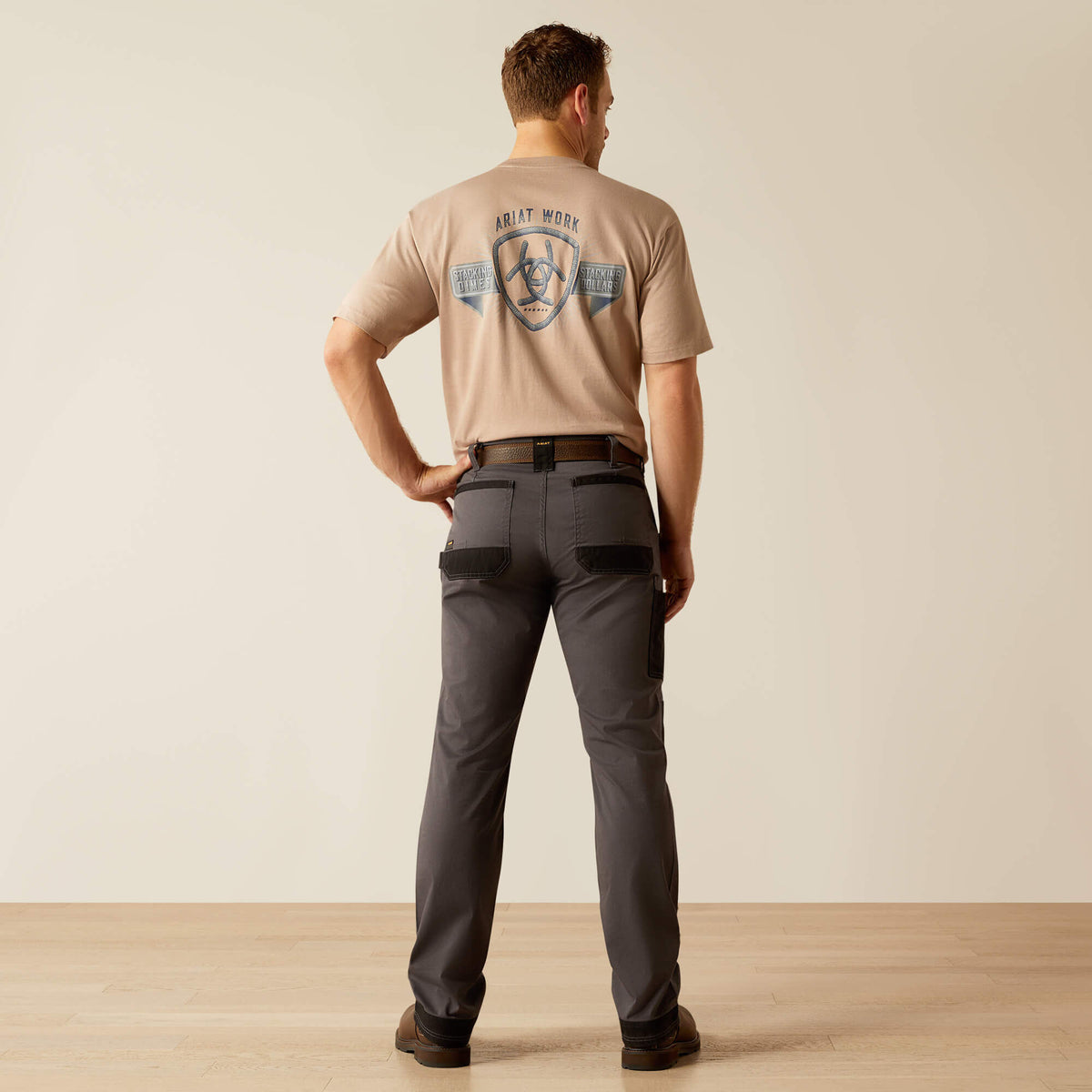 Ariat Rebar M4 Relaxed Cordura Twill Cargo Straight Pant