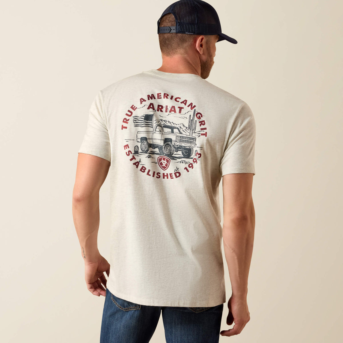 Ariat Ariat Trucker Freedom Flag T-Shirt