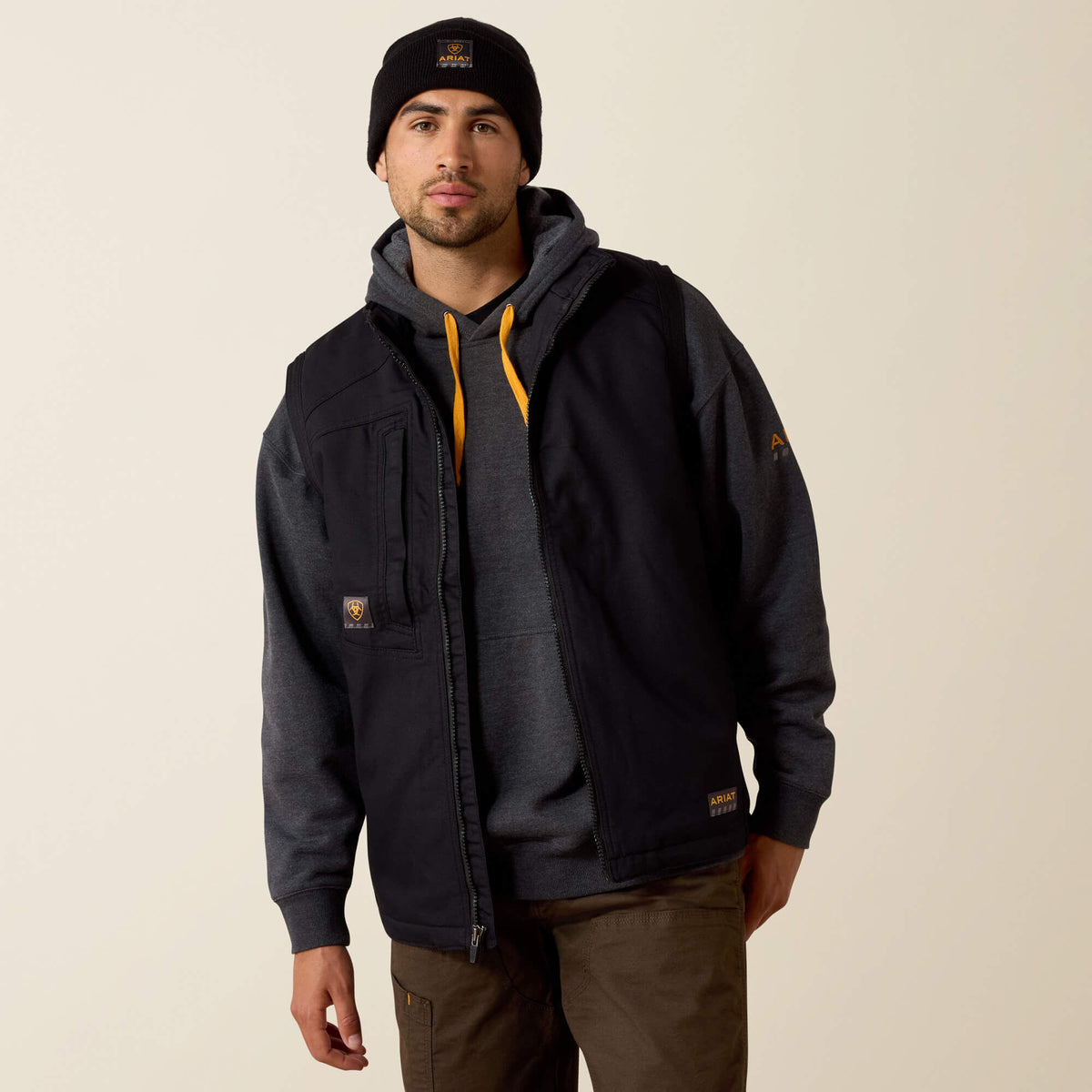 Ariat Rebar Washed DuraCanvas Insulated Vest