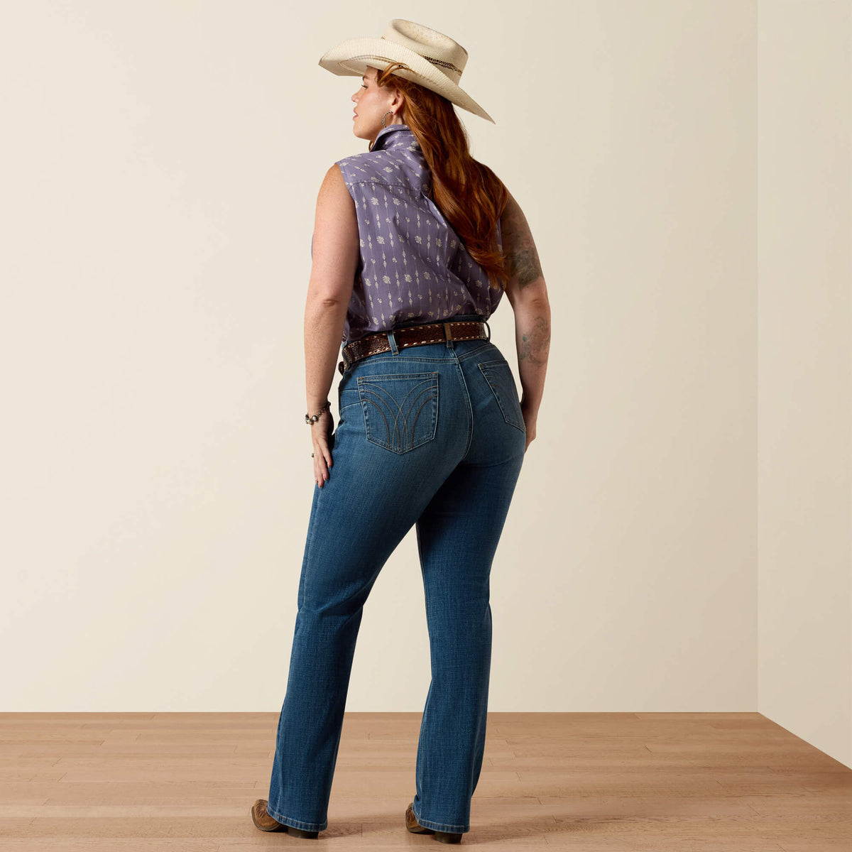 Ariat Mid Rise Esti Boot Cut Jeans