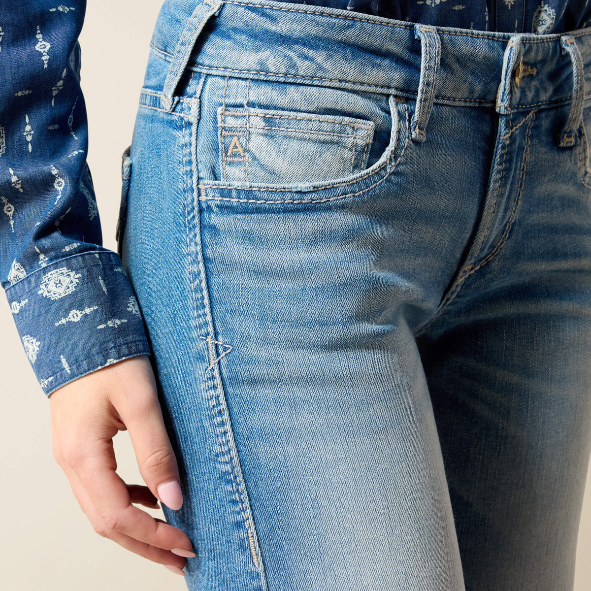 Ariat Mid Rise Clara Trouser Jeans