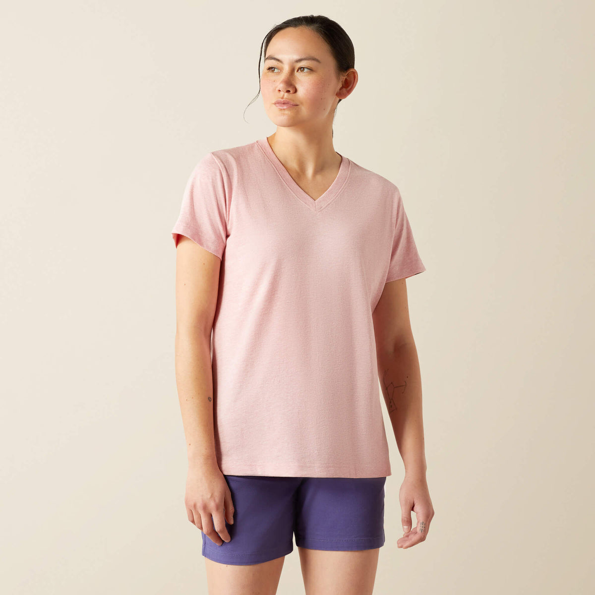 Ariat Rebar Cotton Strong Standard V-Neck T-Shirt