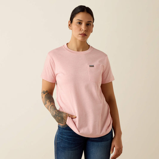 Ariat Rebar Cotton Strong Space Dyed T-Shirt
