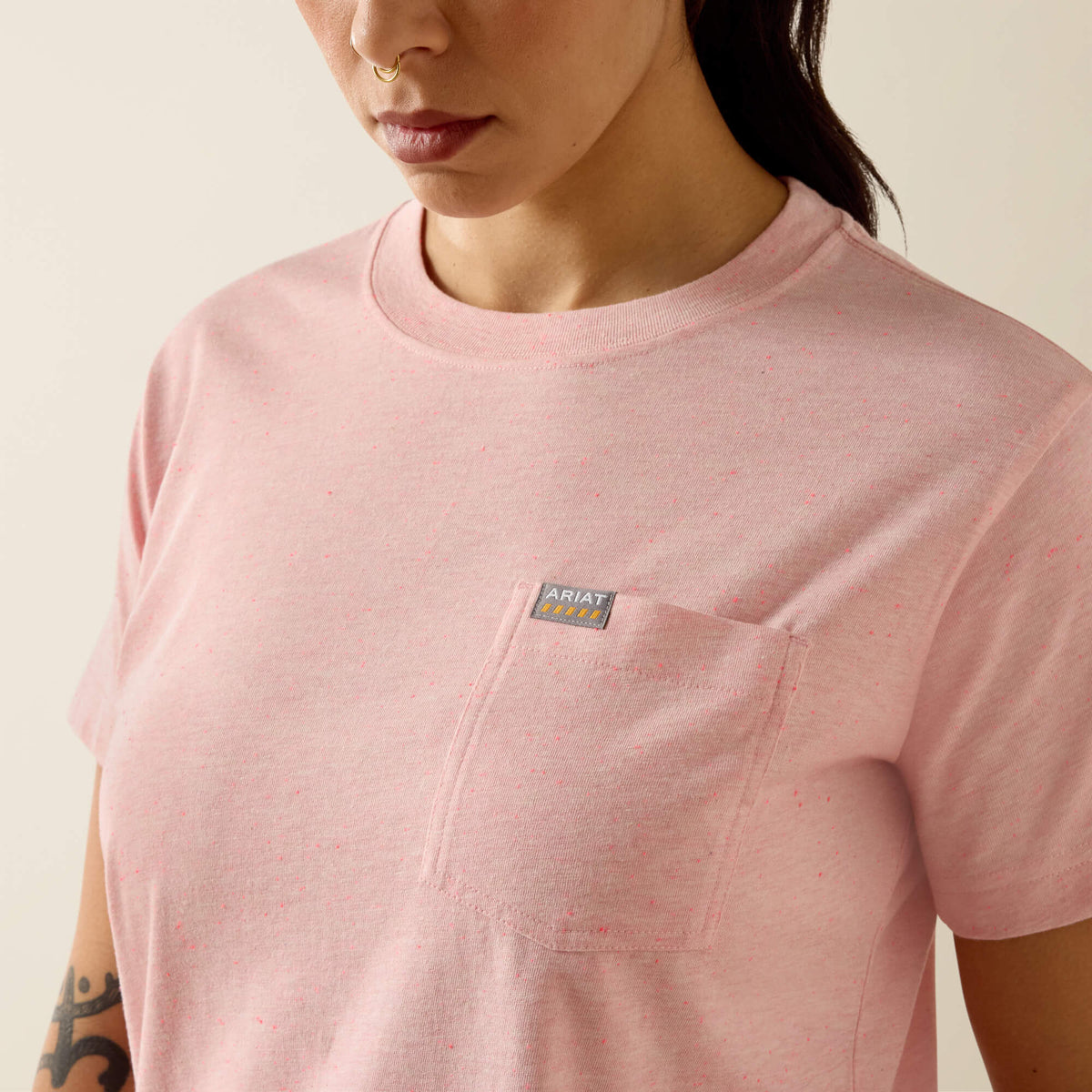 Ariat Rebar Cotton Strong Space Dyed T-Shirt