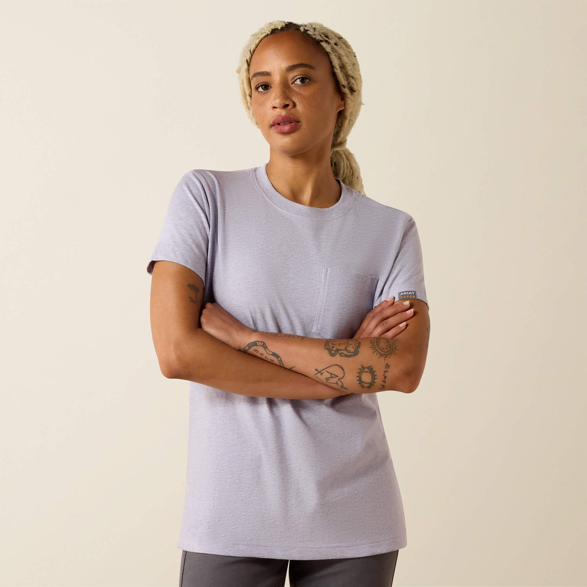Ariat Rebar Cotton Strong Space Dyed T-Shirt