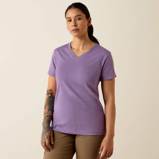 Ariat Rebar Cotton Strong Standard V-Neck T-Shirt