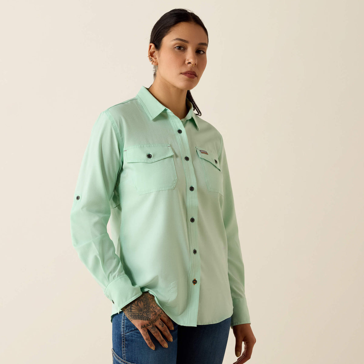 Ariat Rebar Made Tough VentTEK DuraStretch Work Shirt