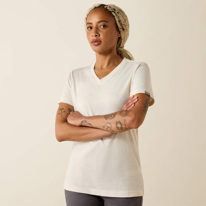Ariat Rebar Cotton Strong Standard V-Neck T-Shirt