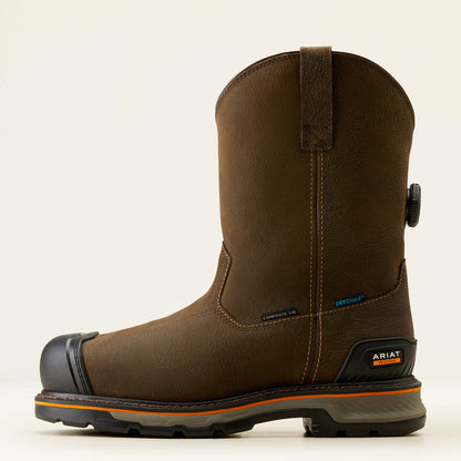 Ariat Stump Jumper Pull-On BOA Waterproof Composite Toe Work Boot