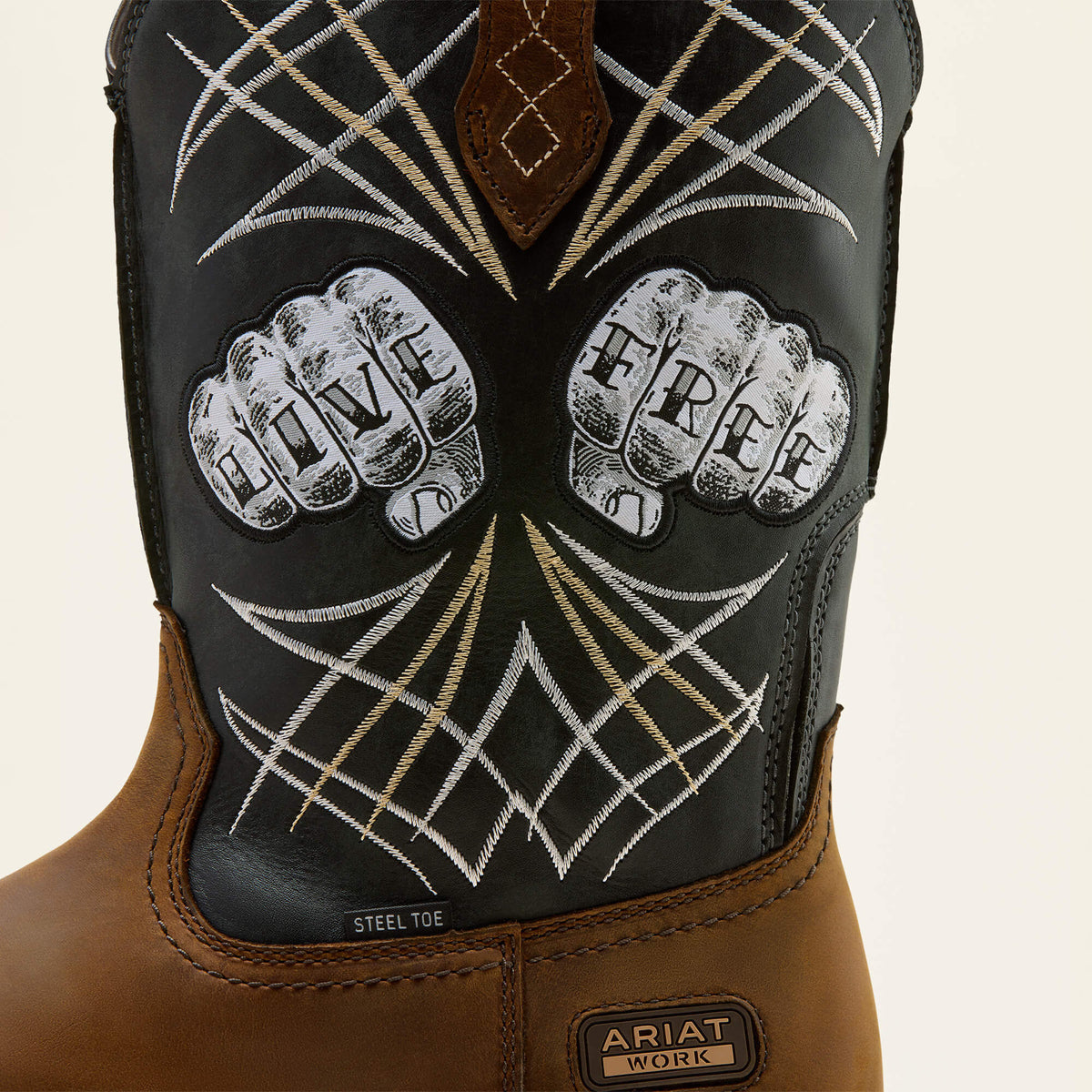 Ariat Activator Live Free Wide Square Toe Work Boot
