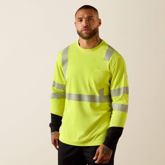 Ariat FR Hi-Vis Colorblock Long Sleeve T-Shirt