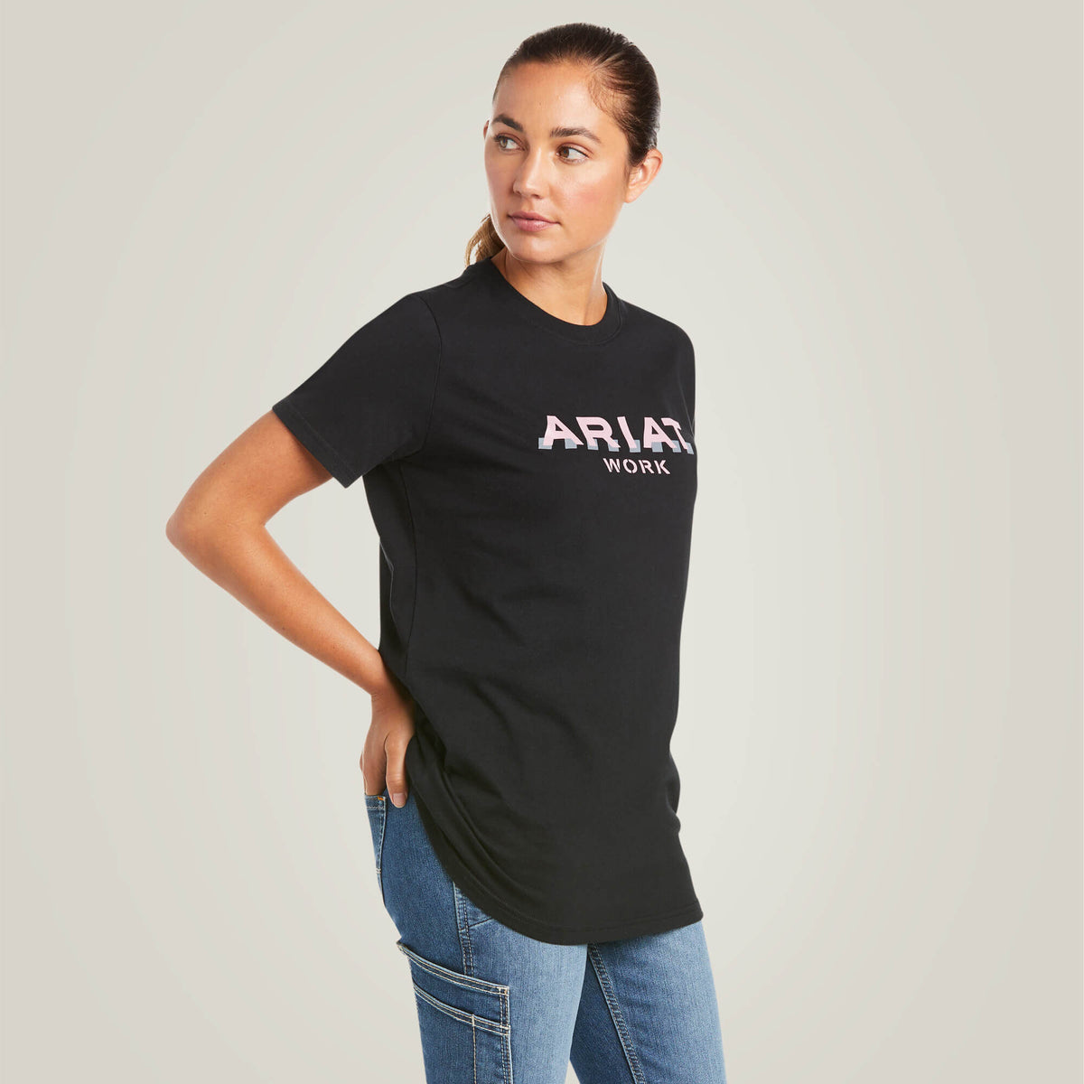 Ariat Rebar Cotton Strong Logo T-Shirt