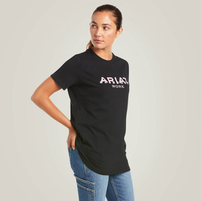 Ariat Rebar Cotton Strong Logo T-Shirt