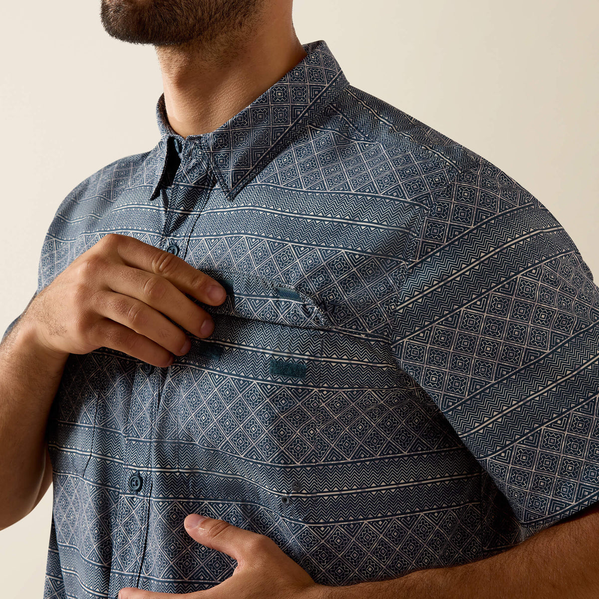 Ariat Printed VentTEK Outbound Fitted Shirt
